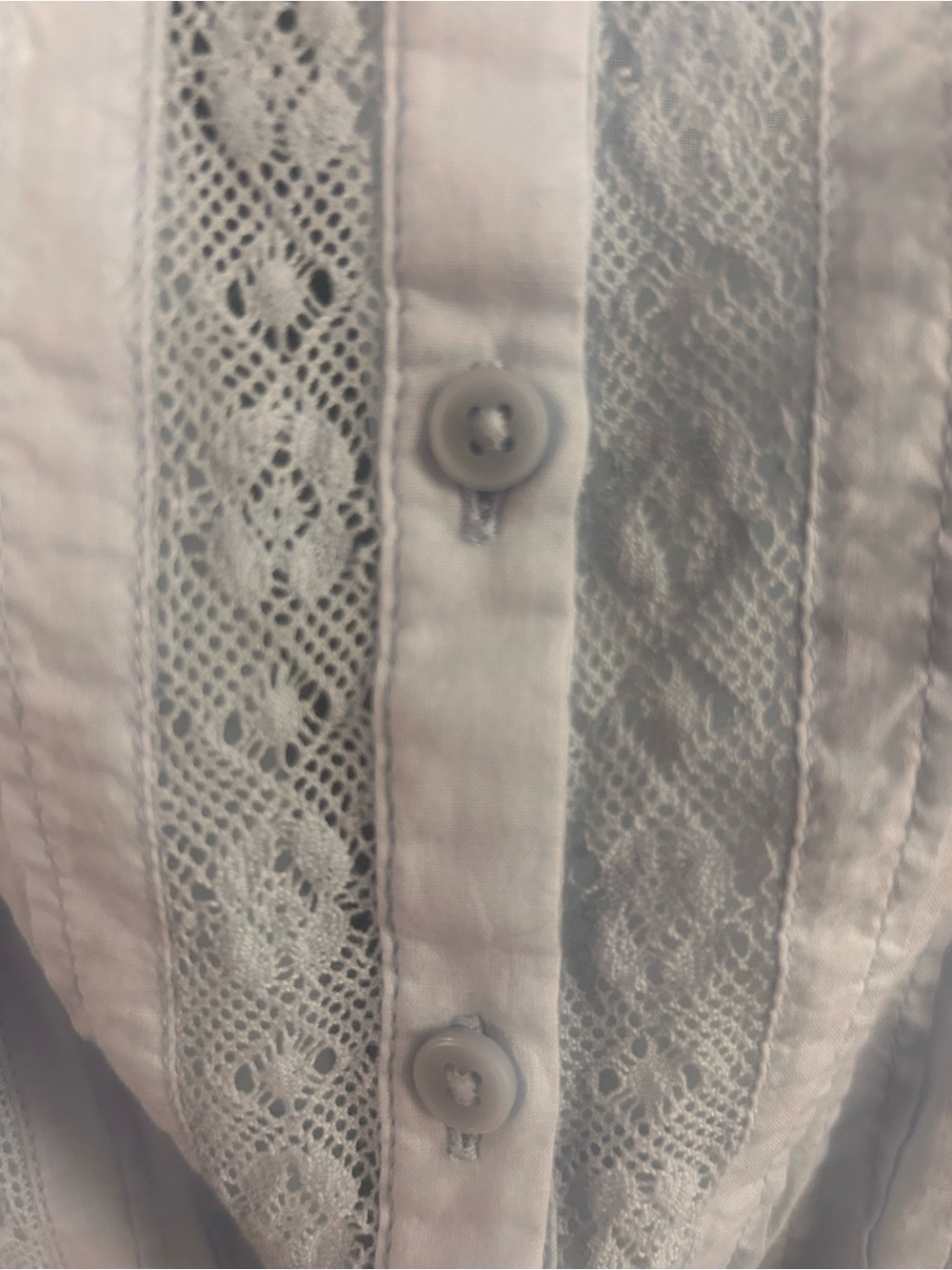 Old Navy Blue Lace-Trim Drawstring Peplum Camisole Prairie Cottagecore Tank Sm - Picture 4 of 10